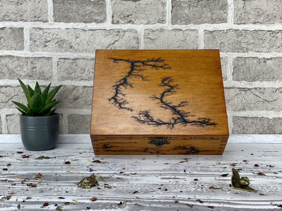THE ARTISAN'S WOODEN TEA BOX  3