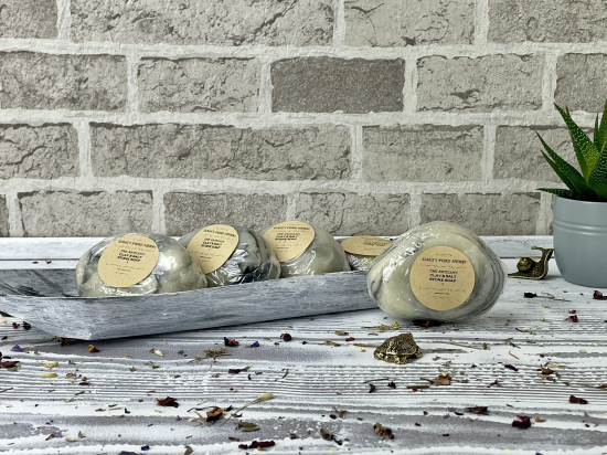 THE ARTISAN'S CLAY AND SALT STONE SOAP I