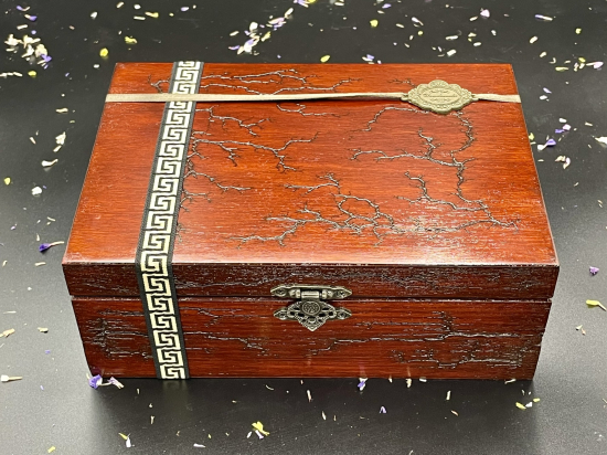 WOODEN JEWELRY BOX 1