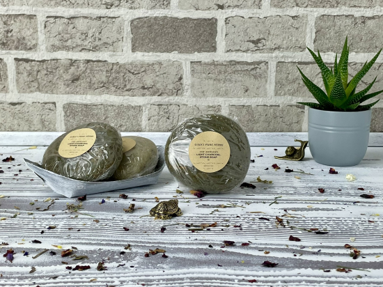 THE ARTISAN'S LIGHT CHARCOAL STONE SOAP  II