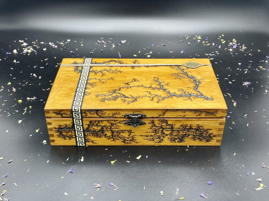 WOODEN TEA  BOX 4