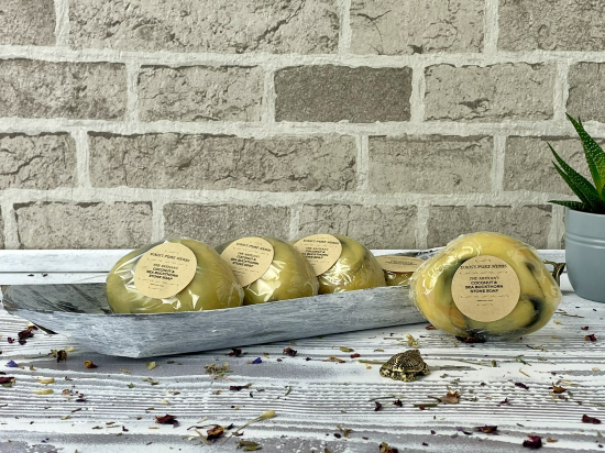 THE ARTISAN'S COCONUT AND SEA BUCKTHORN STONE SOAP