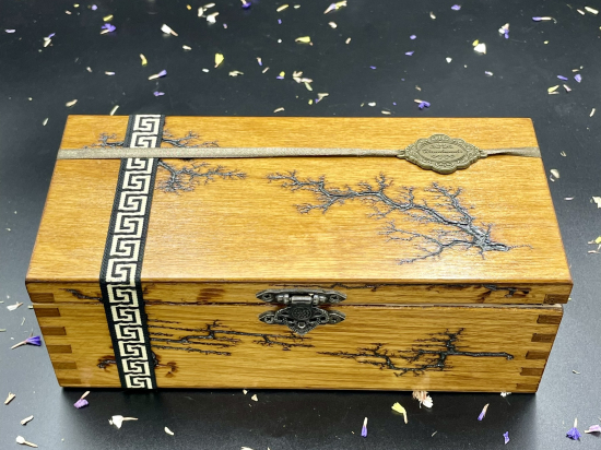 WOODEN TEA  BOX 1