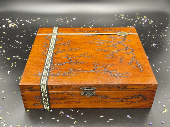 WOODEN TEA  BOX 5