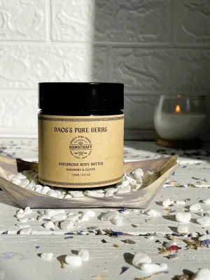 Forest Silk body butter rosemary @ cloves