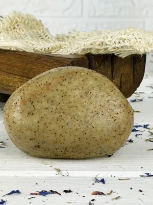 Coffee & cinnamon stone soap