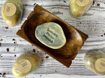 COCONUT AND CHARCOAL STONE SOAP