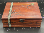 WOODEN JEWELRY  BOX-CHESTNUT