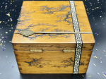 SQUARE WOODEN STORAGE BOX