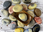 THE ARTISAN'S WHITE AND GREEN CLAY STONE SOAP