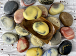 THE ARTISAN'S COCONUT AND SEA BUCKTHORN STONE SOAP