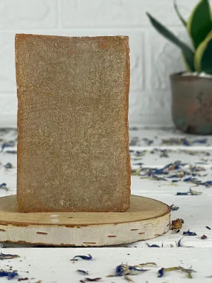 Coconut classic soap with golden mica