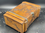 LARGE WOODEN  STORAGE BOX -HAZELNUT 2