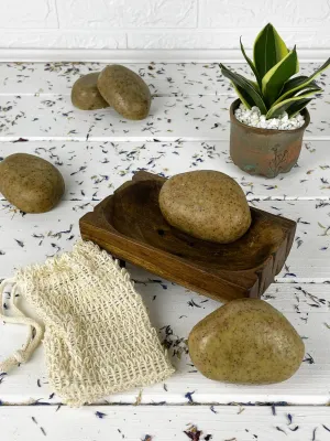 Coffee & cinnamon stone soap