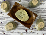 THE ARTISAN'S WHITE AND GREEN CLAY STONE SOAP