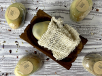 COCONUT AND CHARCOAL STONE SOAP