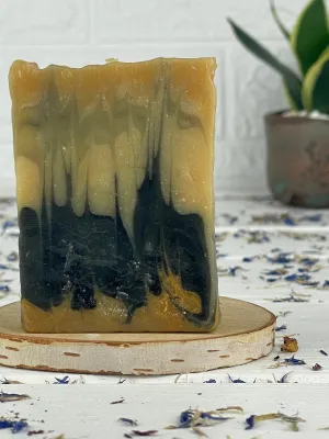 White clay & charcoal classic soap