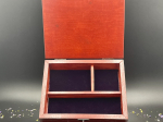 WOODEN JEWELRY BOX-MAHOGANY