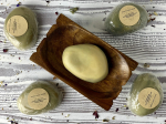 THE ARTISAN'S WHITE AND GREEN CLAY STONE SOAP