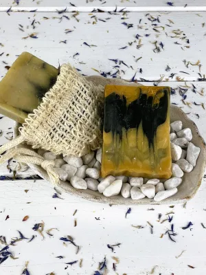 White clay & charcoal classic soap
