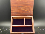 WOODEN JEWELRY  BOX-CHESTNUT