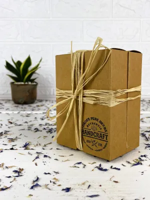 Coconut, olive & carbon classic soap set