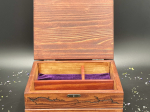 WOODEN JEWELRY  BOX-CHESTNUT