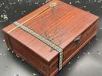 WOODEN JEWELRY  BOX-CHESTNUT