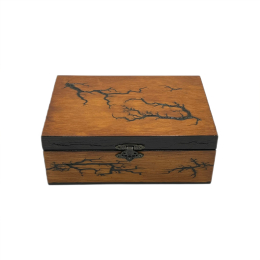 WOODEN JEWELRY BOX 2