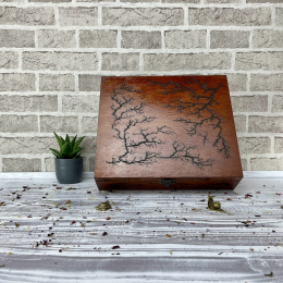 THE ARTISAN'S  WOODEN TEA  BOX 5