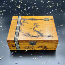 WOODEN  TEA BOX 3