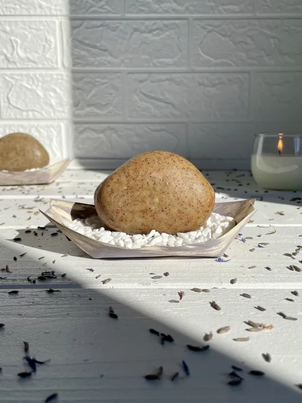 Product Coffee & cinnamon stone soap Image