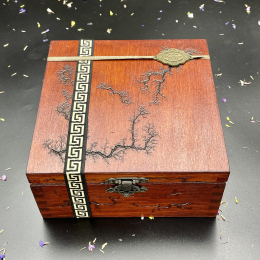 WOODEN  TEA BOX 2