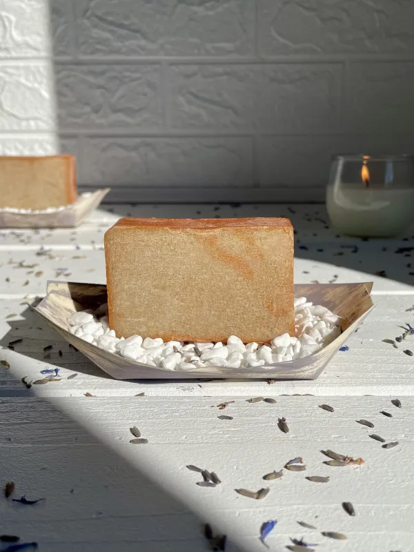 Product Coconut classic soap with golden mica Image