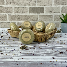 THE ARTISAN'S ROUND SOAP WITH WHITE CLAY