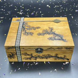 WOODEN JEWELRY  BOX  4