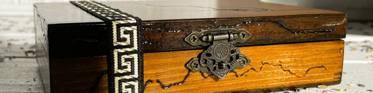 • Unique wooden jewelry boxes